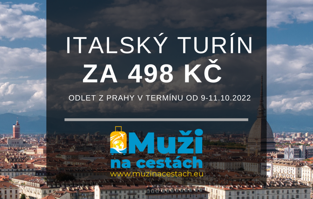 Turín za 498 Kč