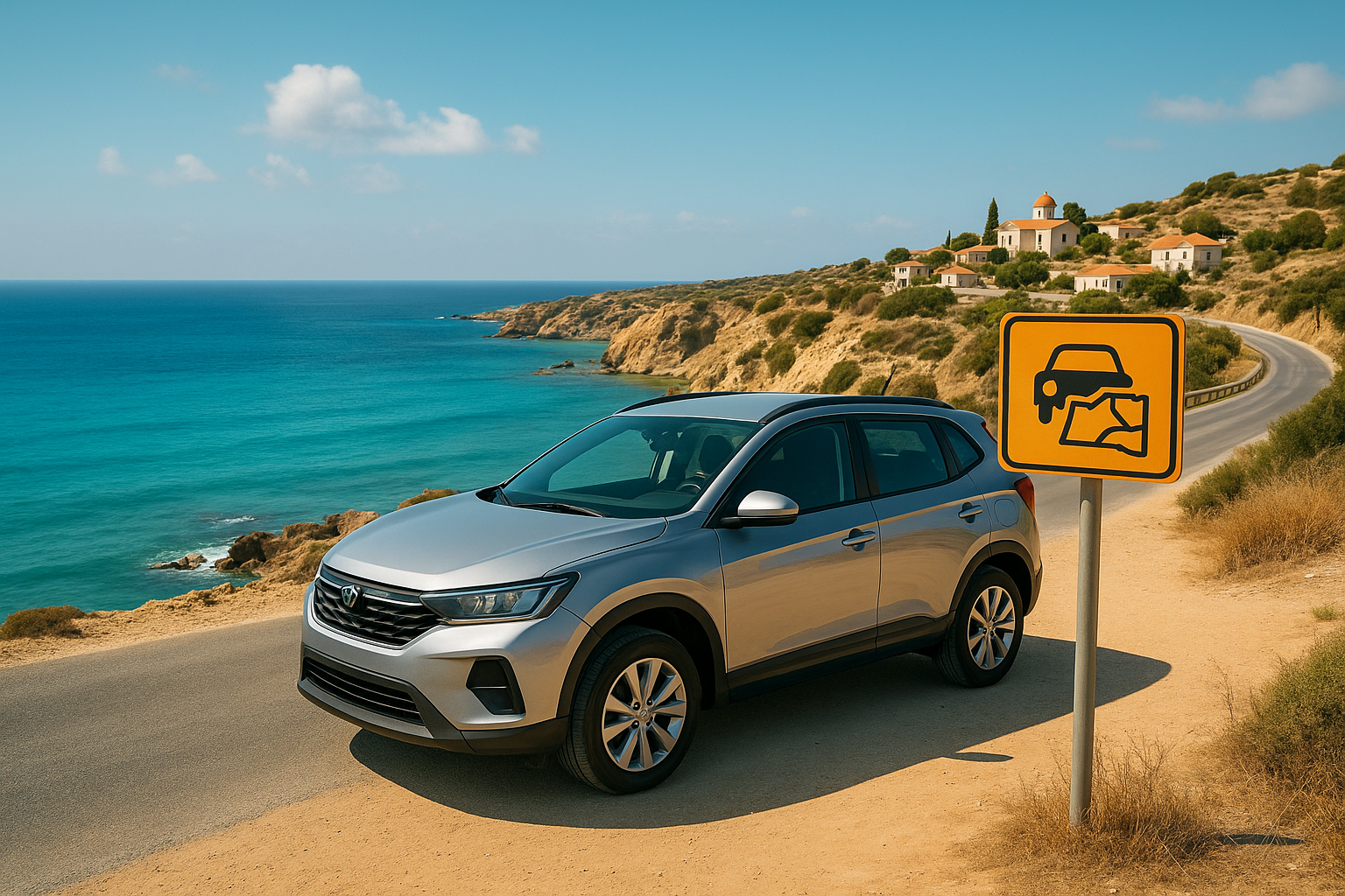 Půjčení auta na Kypru