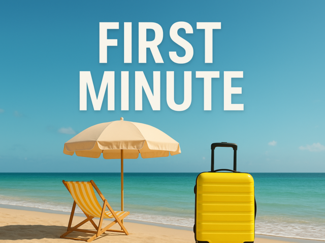 First Minute – chyť dovolenou snů dřív, než ti uteče 🌴