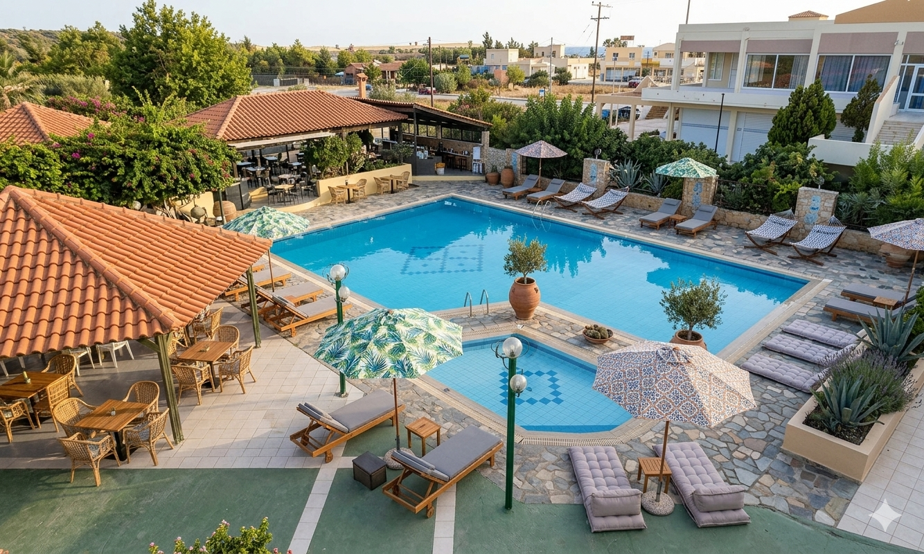 Kolymbia Sun: Malý hotel s velkým srdcem. Proč ho Češi nechtějí opustit?